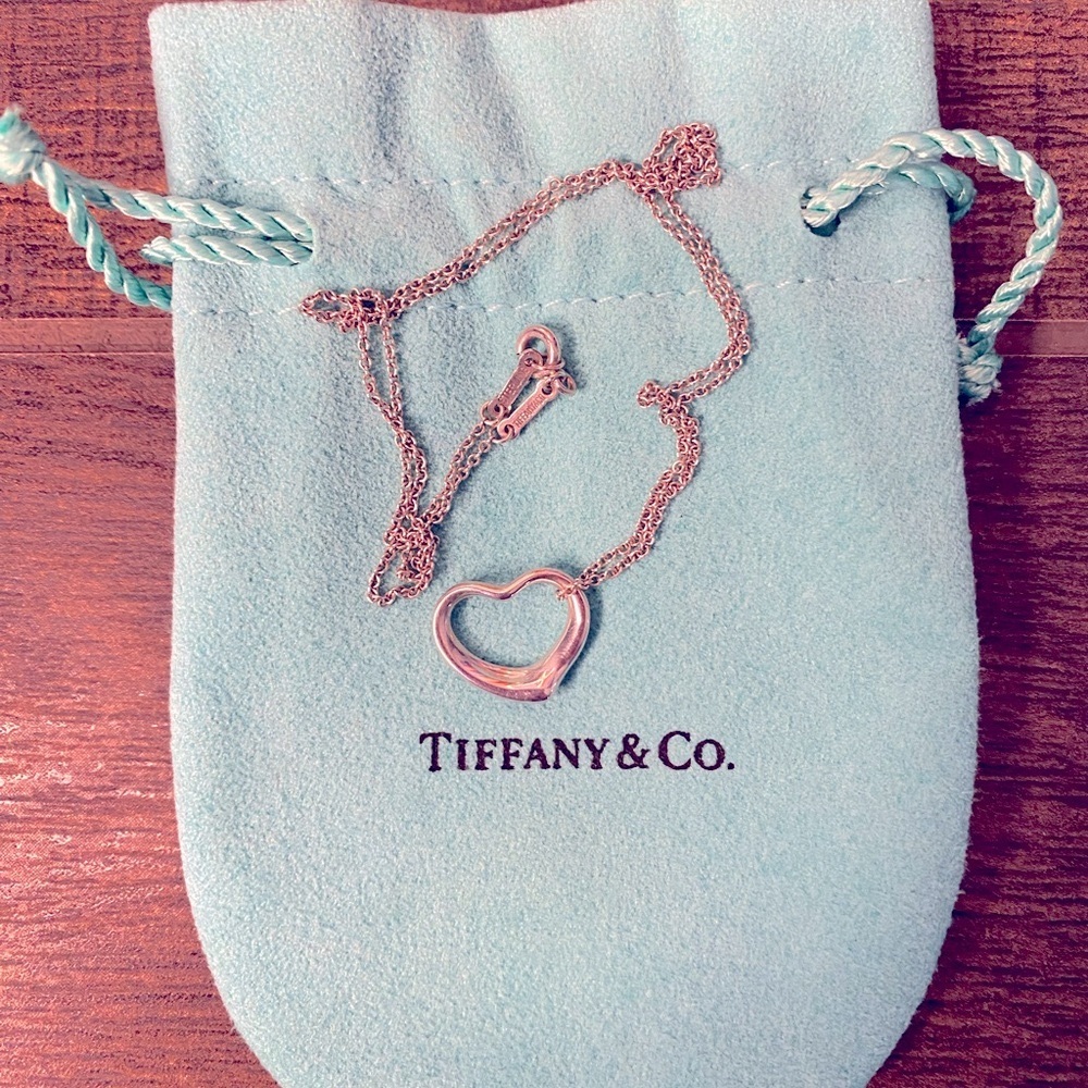 Tiffany & Co. Elsa Peretti Heart Necklace